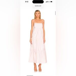 L'Academie Strapless Light Pink Dress